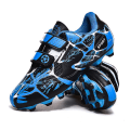 Miniatyrbild 4 av 5: Fotbollsskor Barn Fotbollsskor Vuxen Fotbollsskor Grästräning Sport Skor Sneakers 3B1616 Blue 32
