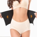 Miniatyrbild 2 av 4: Waist trainer Kroppsformare Bantningsbälte Korsett Damer Shapewear Mage Efter förlossning Magslida Korrigerande modelleringsrem, svart M 40 to 50kg