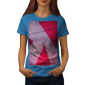 Miniatyrbild 1 av 3: No Regret Saying Slogan Women Royal Bluet-shirt XL