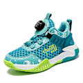 Miniatyrbild 1 av 5: Barn Sneakers Pojkar Basketskor Halkfria Barn Sportskor 3B0373 Cyan 33
