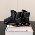 Miniatyrbild 3 av 5: Pojkar Flickor Vintersnöboots Varma ankelstövlar Barn Anti-halk vinterskor H2109 Black 30