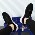 Miniatyrbild 4 av 5: Sportlöparskor för män Lättviktssneakers G168 Black 41