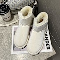 Miniatyrbild 2 av 5: Dam Vinterstövlar Snow Boot Plysch Varma Skor Vattentät Boot Yjy-5 Beige 40
