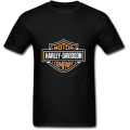 Miniatyrbild 1 av 5: Cloud Space Harley Davidson kortärmad t-shirt för män 3XL