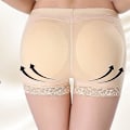 Miniatyrbild 3 av 4: Damsvamp vadderad Andningsbar Fake Butt Push Up Trosor Byxor Butt Hip Enhancer Seamless Control Body Shaping Byxor Underkläder,beige M