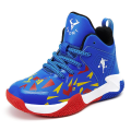 Miniatyrbild 1 av 5: Basketskor för barn Andas Sneakers Trendiga Casual Skor Löparskor Yj559 Blue 37