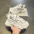 Miniatyrbild 3 av 5: Barn Sneakers Pojkar Basketskor Halkfria Barn Sportskor 3Bk10 Beige 36