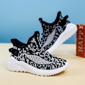 Miniatyrbild 5 av 5: Sneakers för barn som andas löparskor Mode Sportskor T2113 Black 32