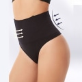 Miniatyrbild 4 av 5: Slimming Waist Trainer Butt Lifter Byxor Kvinnor Bröllopsklänning Seamless Dragunderkläder Body Shaper Magkontroll Trosor Trosor,svart 01 M