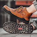 Miniatyrbild 5 av 5: Utomhusstövlar för män Mode Casual Boots 1G668 Brown 41