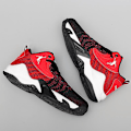 Miniatyrbild 4 av 5: Basketskor för män Lättviktssneakers som andas löptennisskor 3D9109 BlackRed 41