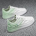 Miniatyrbild 3 av 5: Casual för män Halkfria platta skor som andas Frq623 LightGreen 44