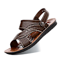 Miniatyrbild 2 av 5: Herrtofflor Sandaler Halkfria strandskor 2C12129-1 Brown 39