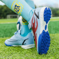 Miniatyrbild 3 av 5: Fotbollsskor för barn Halkfria fotbollsskor Klossar Gräs Fotbollssneakers Yjg2232 LightBlue 34