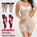 Miniatyrbild 5 av 5: Kvinnor Slimming Body Shaper Seamless Butt Lifter Bodysuits Push Up Shapewear Underkläder Korsett BLACK 4XL