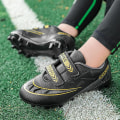 Miniatyrbild 2 av 3: Pojkar Flickor Fotbollsskor Ankel Fotbollsskor Grästräning Sport Skor Sneakers Yj6210A Black 34