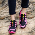 Miniatyrbild 3 av 4: Dam vandringsskor Off-Road vattenavvisande sportskor Casual Outdoor Shoes 908 Pink 40