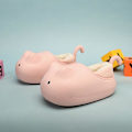 Miniatyrbild 2 av 5: Barn bomullstofflor Modesandaler Utomhus Halkfria skor inomhus Yj5920 Pink 250