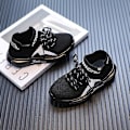 Miniatyrbild 2 av 5: Sneakers som andas löparskor Mode Pojkar Flickor Sportskor 3A31012 Black 34