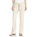 Miniatyrbild 1 av 3: Dambyxor i bomullslinne Beach Pant apricot S
