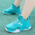 Miniatyrbild 5 av 5: Barn basketskor Mode halkfria sneakers Andas sportskor 668 Cyan 31
