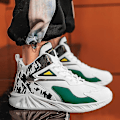 Miniatyrbild 5 av 5: Basketskor för män Mode Dam Sneakers Andas Sportskor 3Ad81 White 41