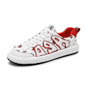 Miniatyrbild 1 av 5: Herrskor Mode Sportskor Halkfria Casual Skor l10 Red 43