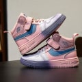 Miniatyrbild 4 av 5: Sneakers för barn Andas Pojkar Flickor Skateboard Skor Löparskor 802 Pink 26