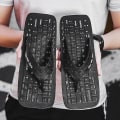 Miniatyrbild 2 av 4: Strandskor för män Outdoor Damsandaler Water Mock Slippers C24 Black 41