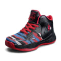 Miniatyrbild 1 av 4: Barnbasketskor Mode Halkfria sneakers Sportskor som andas 2C008 BlackRed 32