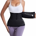 Miniatyrbild 3 av 4: Waist trainer Bandage Wrap Shaperwear Magen Bälte Stretch Band Kroppsformare Reduktiv Postpartum Bantning Slida Kvinna Platt Mage,10cm Uppgradering 5m