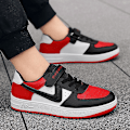 Miniatyrbild 5 av 5: Pojkar Sneakers Andas Flickor Skateboard Skor Löparskor 3D9877 Red 37