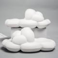 Miniatyrbild 4 av 5: Strandtofflor för män Modesandaler Utomhus Halkfria inomhusskor 3B5024 White 36-37