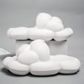 Miniatyrbild 4 av 5: Strandtofflor för män Modesandaler Utomhus Halkfria inomhusskor 3B5024 White 40-41