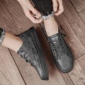 Miniatyrbild 4 av 5: Herr Casual Skor Läder Skor Board Shoes Frc928 Gray 42