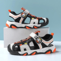 Miniatyrbild 4 av 5: Barnsandaler Mode Halkfria strandskor Pojkar Flickor Anti-kollision cap Tofflor Tx899 Orange 29
