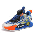 Miniatyrbild 1 av 5: Basketskor för pojkar Mode Halkfria sneakers Sportskor som andas 3B2301 Blue 39