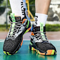 Miniatyrbild 5 av 5: Basketskor för män Andas Sneakers Löparskor 3A28288B Black 41