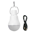 Miniatyrbild 1 av 3: Litiumbatteri USB Laddbar LED-lampa Ljus för bostäder och utomhusaktiviteter