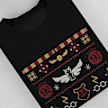 Miniatyrbild 3 av 3: Harry Potter Christmas Platform Nine And Three Quarters Herrtröja X-Large