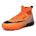 Miniatyrbild 1 av 5: Fotbollsskor för barn Halkfria fotbollsskor Klossar Gräs Fotbollssneakers Yj818 Orange 35