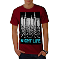 Miniatyrbild 1 av 3: Nattliv Ny Fashion Men T-shirt 3XL