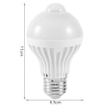 Miniatyrbild 5 av 5: Led rörelsesensor Lampa Infraröd Kroppslampa Nattljus för trapphallen