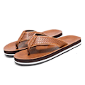 Miniatyrbild 1 av 5: Herrflip-flops stringtrosor Sandaler Komforttofflor för stranden 3C5529 Brown 41