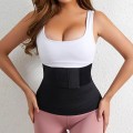 Miniatyrbild 5 av 5: Ryckat bandageomslag med krok Fast stängning Slinga bantningsbälte Långt Torse-tejp Waist Trainer Slida Korsett, 10cm Uppgradering 3m