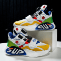 Miniatyrbild 4 av 5: Barnskor Andas Sneakers Pojkar Flickor Sportskor Lätta löparskor Yj523 WhiteYellow 31