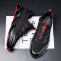 Miniatyrbild 3 av 5: Herrsneakers Andas löparskor Mode Dam Sportskor 2Kf188 Black 40