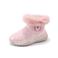 Miniatyrbild 1 av 5: Pojkar Flickor Snöstövlar Vinterstövlar Ankelstövlar Barnstövlar Varm päls Anti-halk 2KK2117 Pink 36
