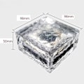 Miniatyrbild 2 av 4: Utomhus Solar Light Kristallglas Ice Brick Warm, Solar Brick Landskap Path Led Light