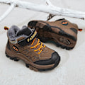 Miniatyrbild 4 av 5: Pojkar Flick Sneakers Andas löparskor Barn Vinter Bomullsskor 833 DarkBrown 30